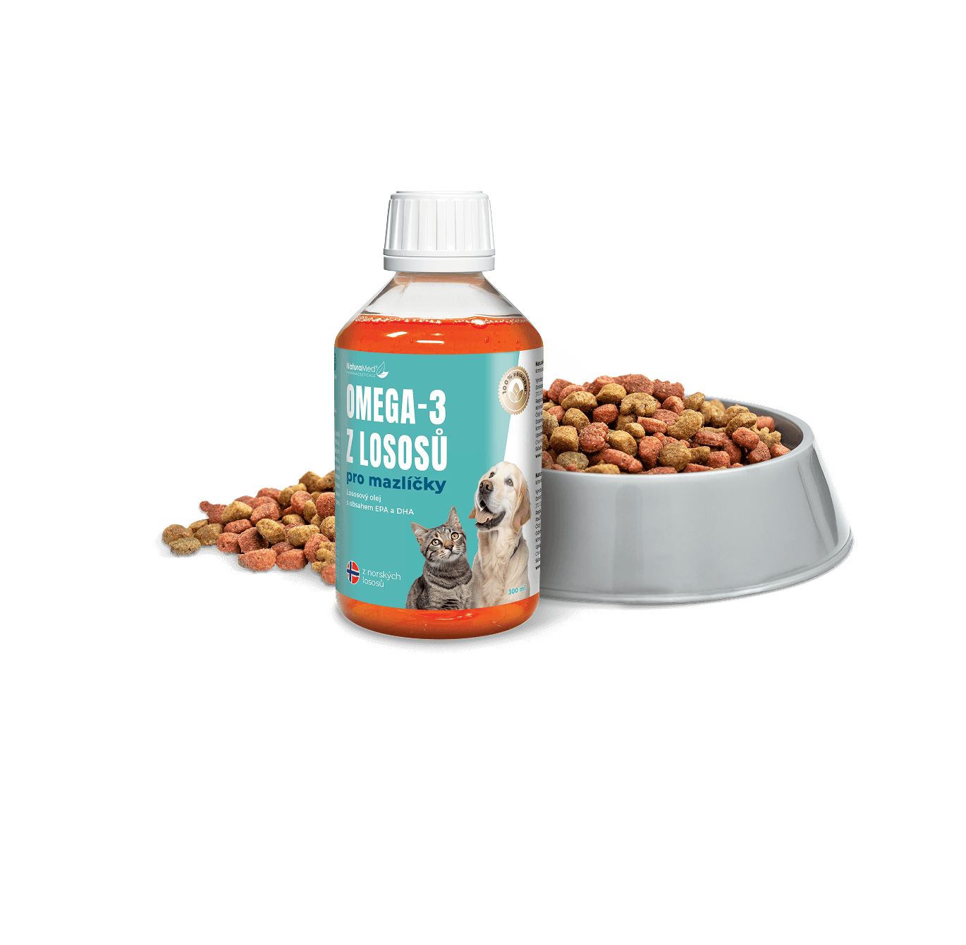 Omega-3 pro mazlíčky a krmivo